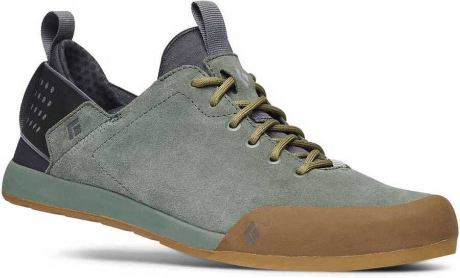 Black Diamond Session Suede Sneakers Groen 1-2 Man