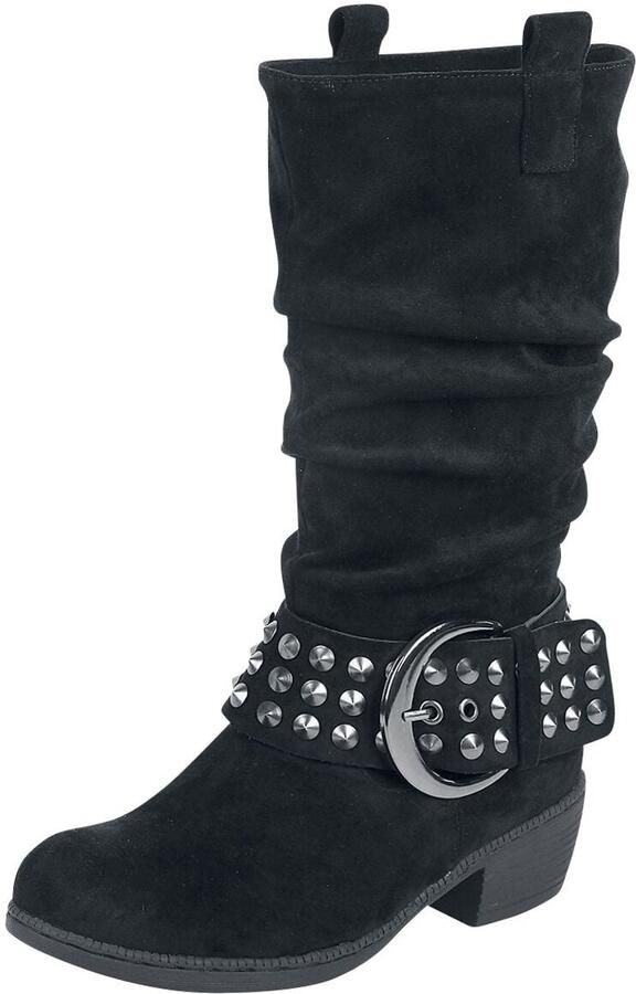 Black Premium by EMP Zwarte laarzen met gesp Vrouwen