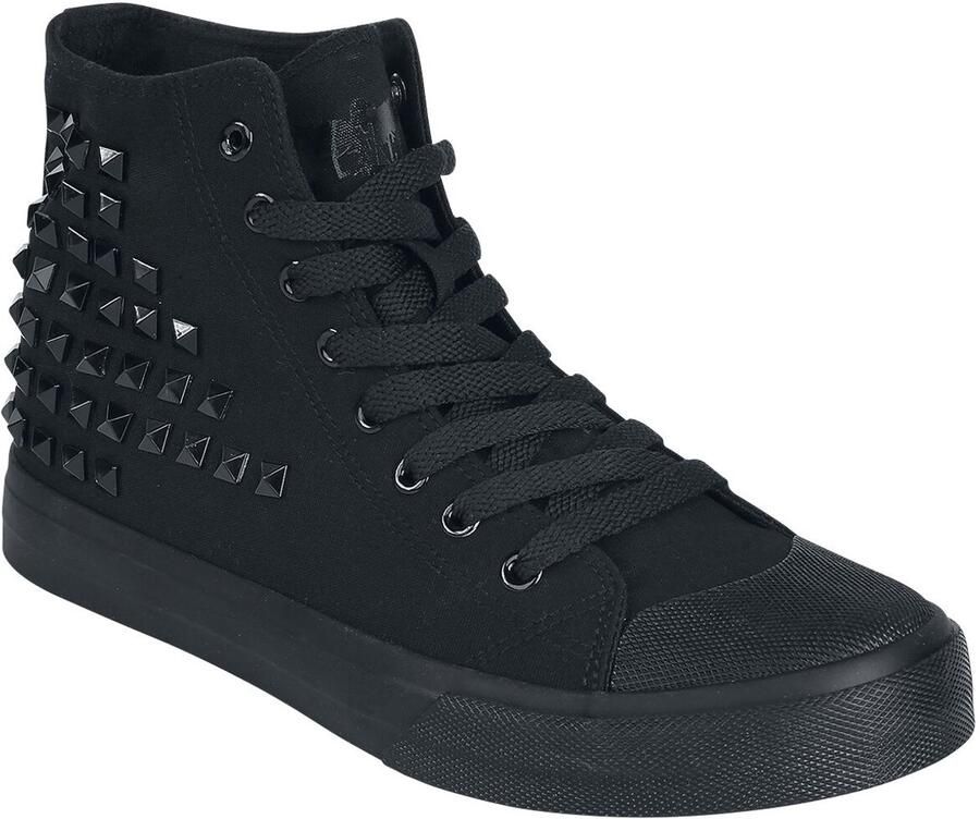 Black Premium by EMP Zwarte sneaker met klinknagels Unisex