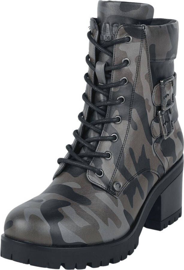 Black Premium by EMP Veterschoenen met camouflageprint Vrouwen