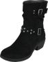Black Premium by EMP zwarte laarzen in suède look Vrouwen - Thumbnail 1