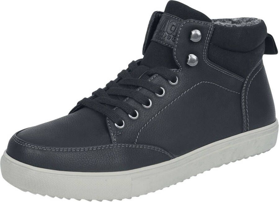 Black Premium by EMP Zwarte sneaker met rits aan de binnenkant Mannen