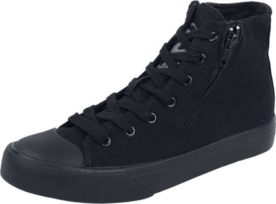 Black Premium by EMP Zwarte sneakers met rits Unisex
