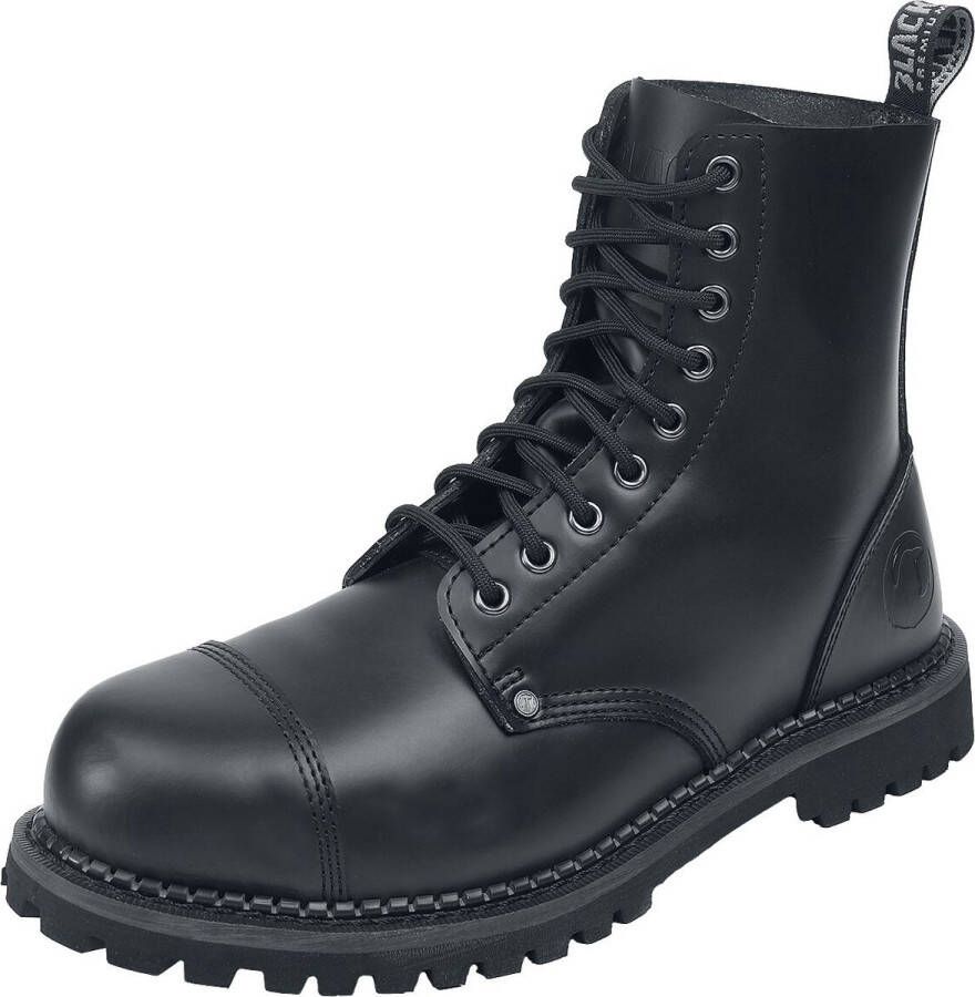 Black Premium by EMP Zwarte veterlaarzen Unisex