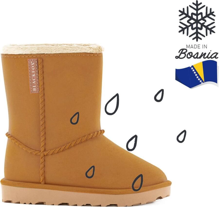 Blackfox Cheyenne BLACKFOX Winterlaarzen laarzen voor kinderen Cheyennetoo oker