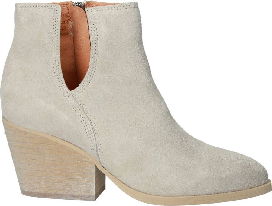 Blackstone ABBY ZL90 OFF WHITE ANKLE BOOTS Vrouw Beige
