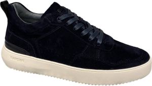 Blackstone Heren Sneakers Ag116 Navy Stellan Donkerblauw