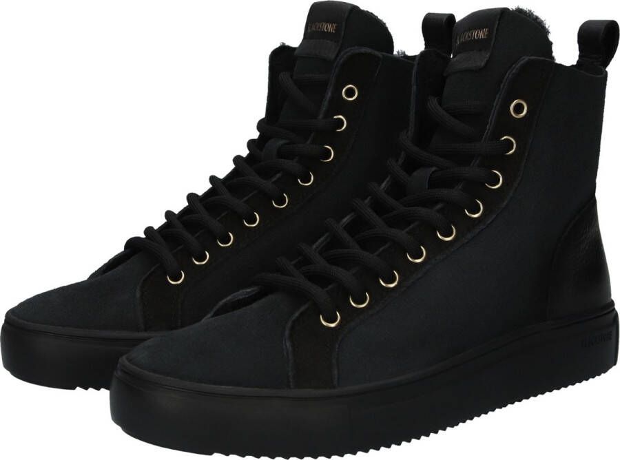 Blackstone Akna Nero Sneaker (high) Black Dames