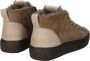 Blackstone ARNAQ QL48 FOSSIL MID SNEAKER FUR Vrouw FOSSIL - Thumbnail 7