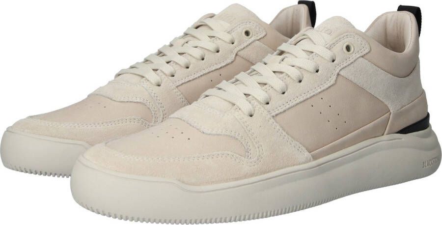 BLACKSTONE Lage Sneakers Heren Aston Maat: 44 Materiaal: Nubuck Kleur: Beige - Foto 3