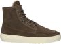 BLACKSTONE Hoge Sneakers Heren Ag103 Maat: 42 Materiaal: Suède Kleur: Bruin - Thumbnail 1