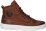 BLACKSTONE Hoge Sneakers Heren Aspen Maat: 48 Materiaal: Leer Kleur: Bruin - Thumbnail 2