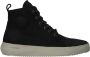 BLACKSTONE Hoge Sneakers Heren Aspen Maat: 47 Materiaal: Nubuck Kleur: Zwart - Thumbnail 2