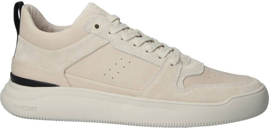 BLACKSTONE Lage Sneakers Heren Aston Maat: 44 Materiaal: Nubuck Kleur: Beige - Foto 2
