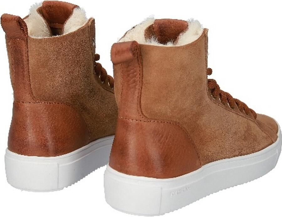 Blackstone AKNA YL55 Rust Sneaker (high) Vrouw Cognac - Foto 4
