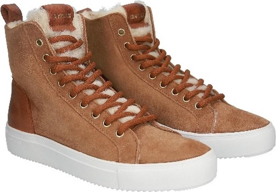 Blackstone AKNA YL55 Rust Sneaker (high) Vrouw Cognac - Foto 6