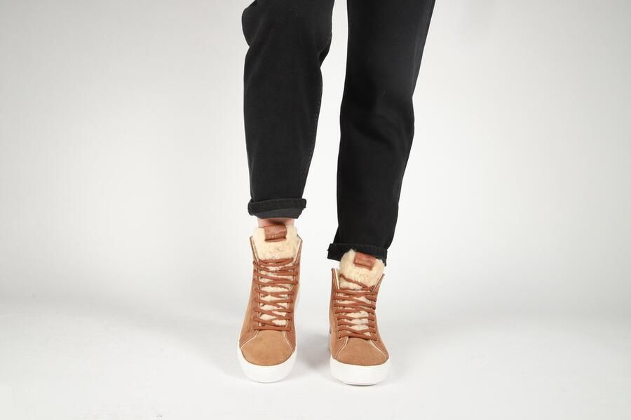 Blackstone AKNA YL55 Rust Sneaker (high) Vrouw Cognac - Foto 10