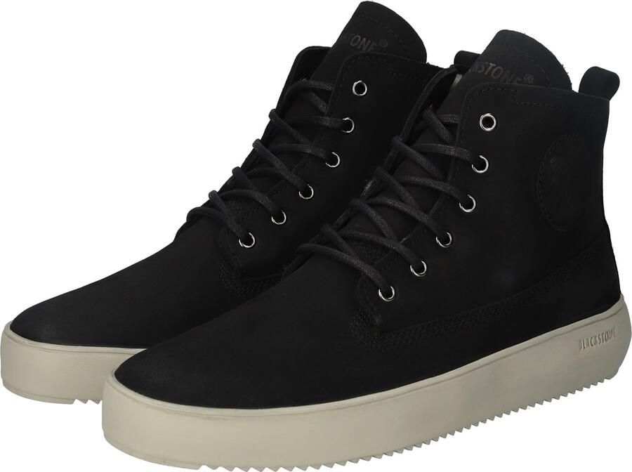 BLACKSTONE Hoge Sneakers Heren Aspen Nubuck Zwart - Foto 9