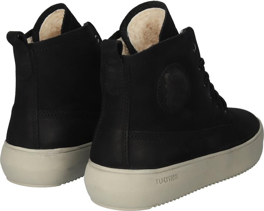 BLACKSTONE Hoge Sneakers Heren Aspen Nubuck Zwart - Foto 8