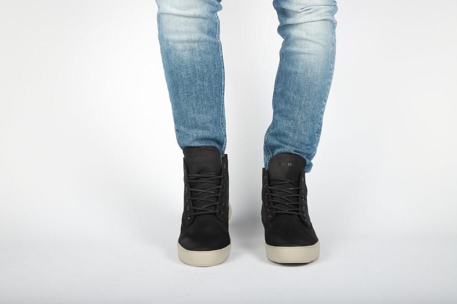 BLACKSTONE Hoge Sneakers Heren Aspen Nubuck Zwart - Foto 12