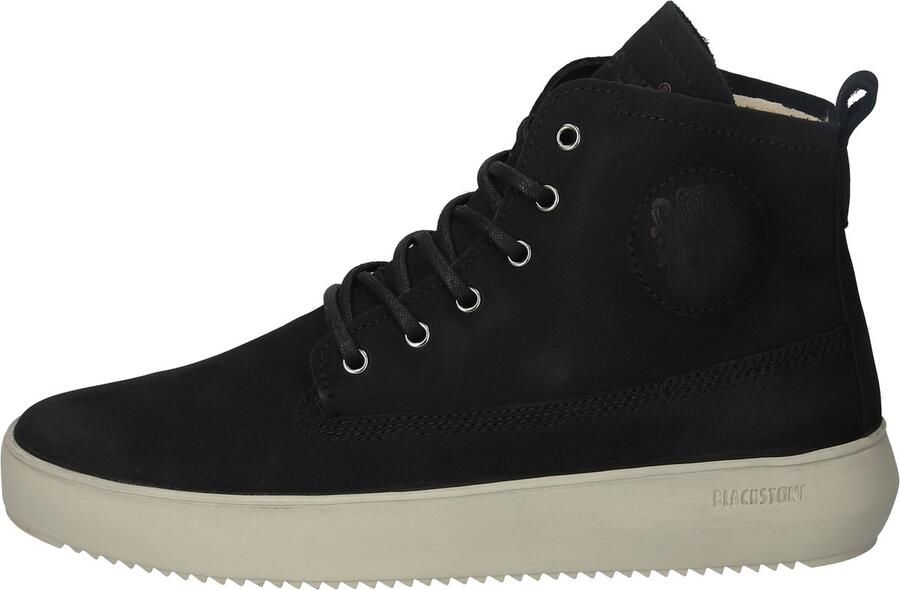BLACKSTONE Hoge Sneakers Heren Aspen Nubuck Zwart - Foto 13