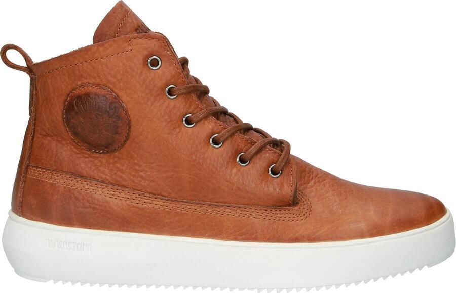 Blackstone Aspen Hoge sneakers Leren Sneaker Heren Bruin