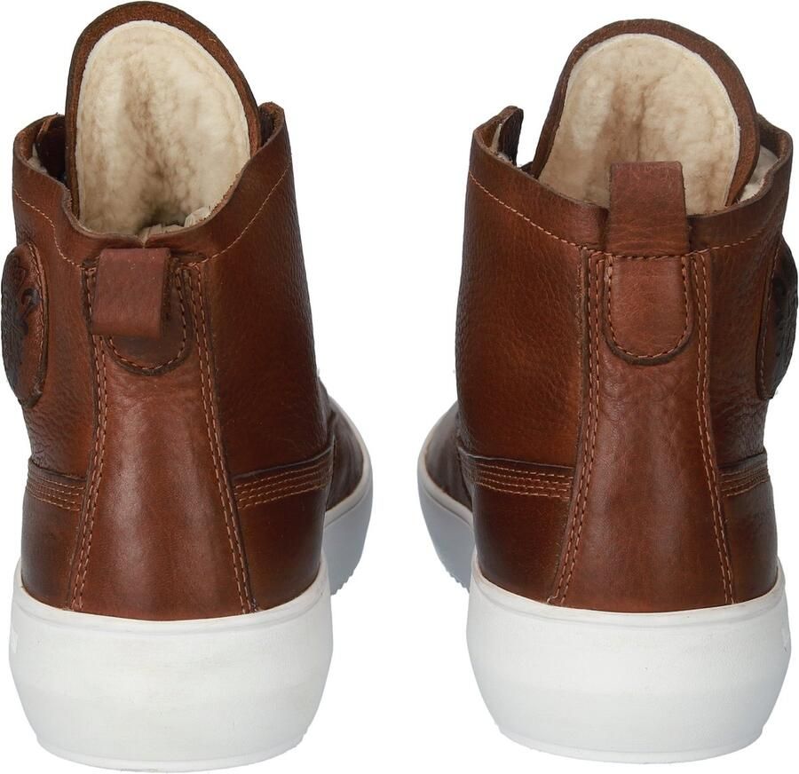 BLACKSTONE Hoge Sneakers Heren Aspen Maat: 44 Materiaal: Leer Kleur: Bruin - Foto 3