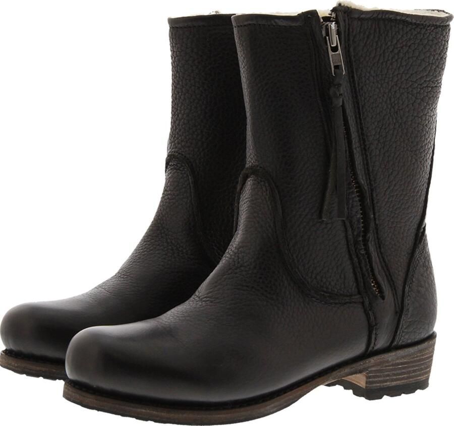 Blackstone EW74 BLACK WOMENS BOOT SHEEPSKIN Vrouw Black - Foto 5