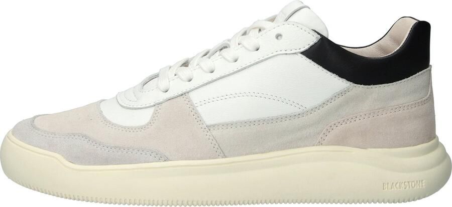 Blackstone Sportieve Sculptuur Zool Sneaker Beige Heren - Foto 14