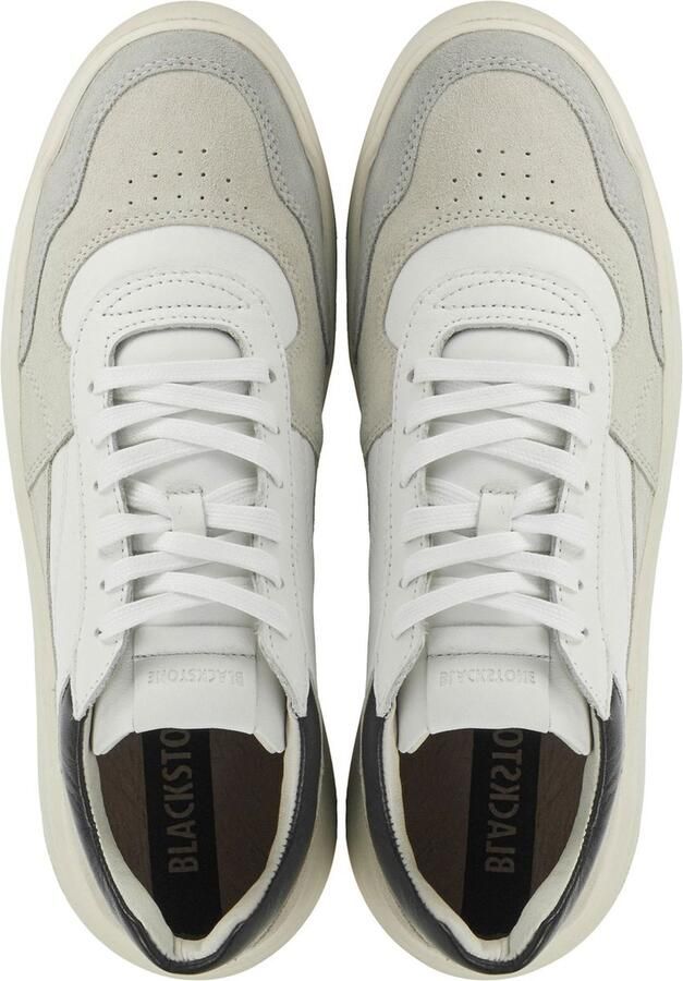 Blackstone Sportieve Sculptuur Zool Sneaker Beige Heren - Foto 4