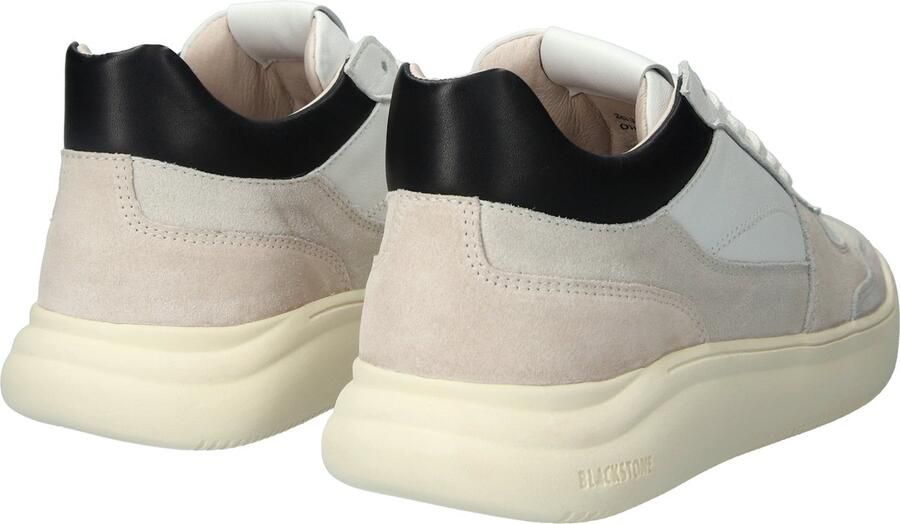 Blackstone Sportieve Sculptuur Zool Sneaker Beige Heren - Foto 9