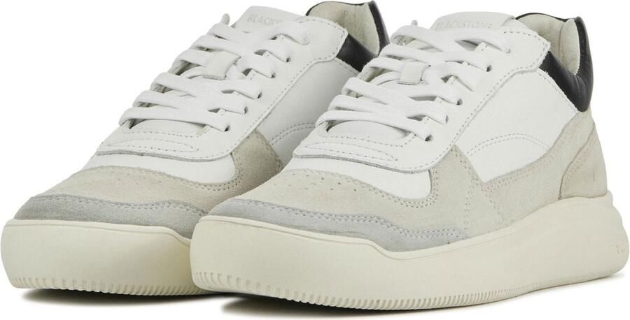 Blackstone Sportieve Sculptuur Zool Sneaker Beige Heren - Foto 12