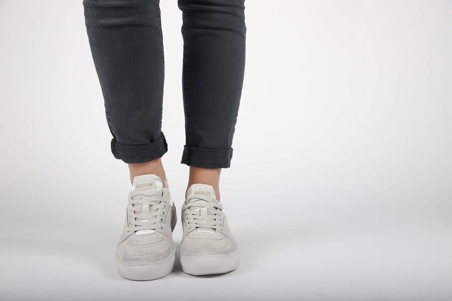 Blackstone Minimalistische Sneaker met Speciale Details Gray Dames - Foto 7