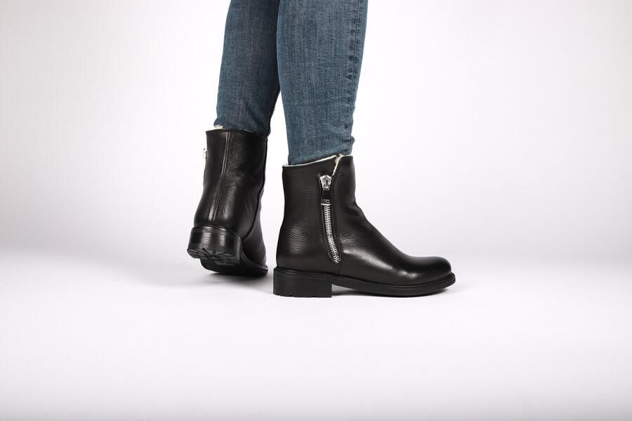 Blackstone QL05 BLACK WOMENS BOOT SHEEPSKIN Vrouw Black - Foto 12
