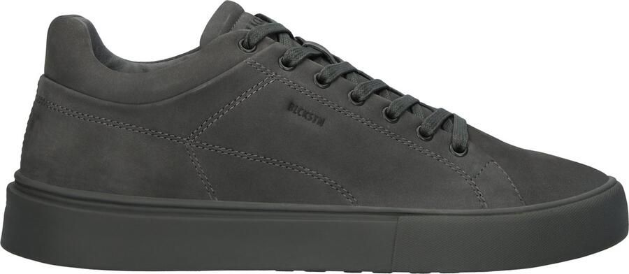 BLACKSTONE Lage Sneakers Heren Crag Colton Nubuck Grijs