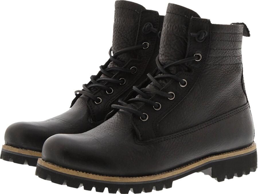 Blackstone IL62 BLACK LACE UP BOOTS FUR Vrouw Black - Foto 6