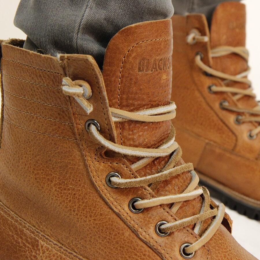 Blackstone Damesschoenen Lace Up Boots Fur Brown Dames - Foto 4