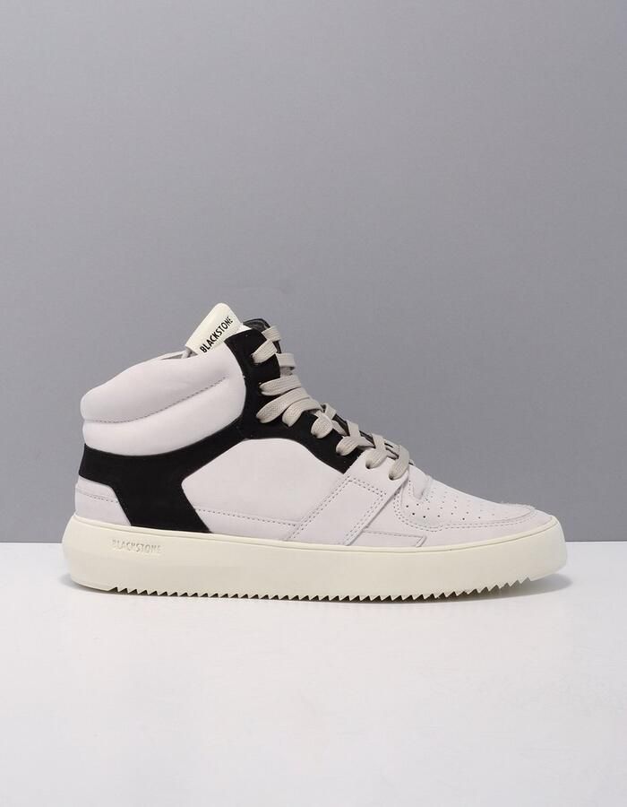 Blackstone Dwayne Off White Black Sneaker (high) Man Off white