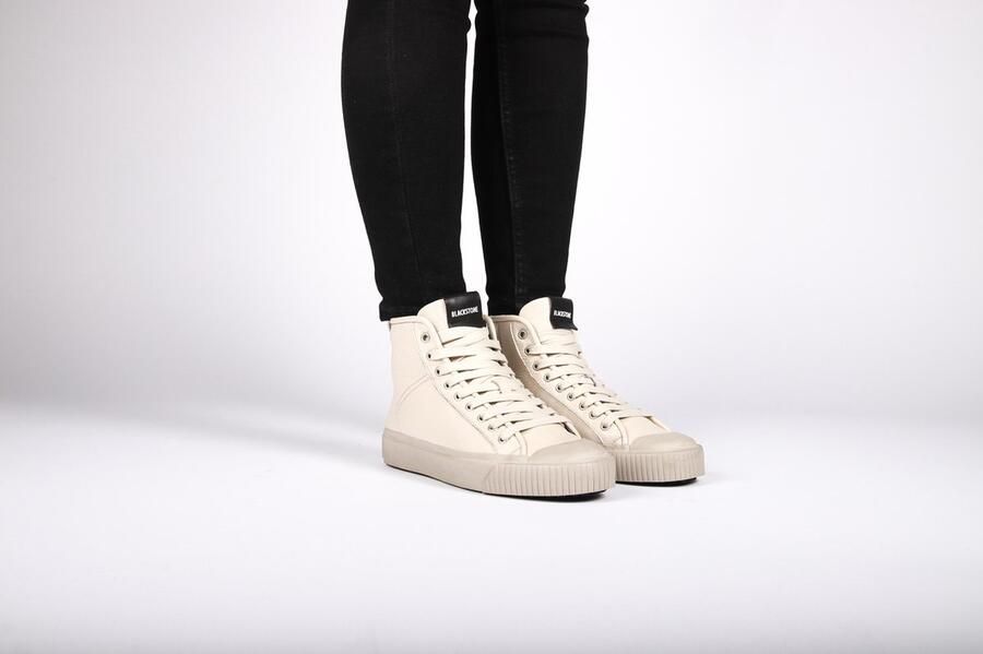 Blackstone FINLEY HIGH WL23 Off White Sneaker (high) Dames Off white - Foto 6