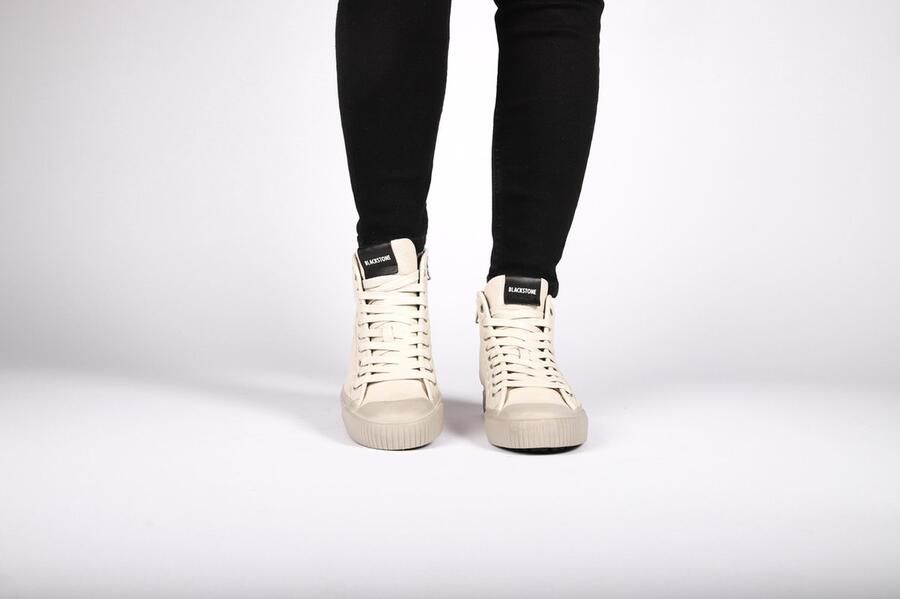 Blackstone FINLEY HIGH WL23 Off White Sneaker (high) Dames Off white - Foto 7