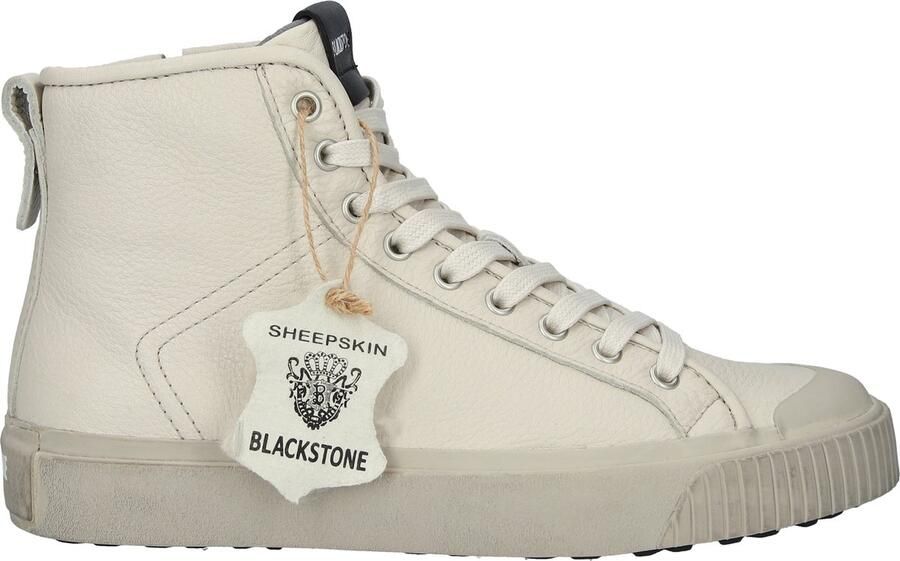 Blackstone FINLEY HIGH WL23 Off White Sneaker (high) Dames Off white - Foto 9
