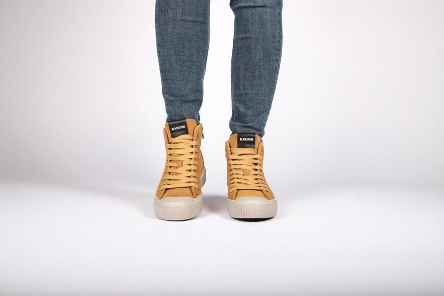 Blackstone FINLEY HIGH WL24 Bronze Mist Sneaker (high) Vrouw Brown - Foto 7