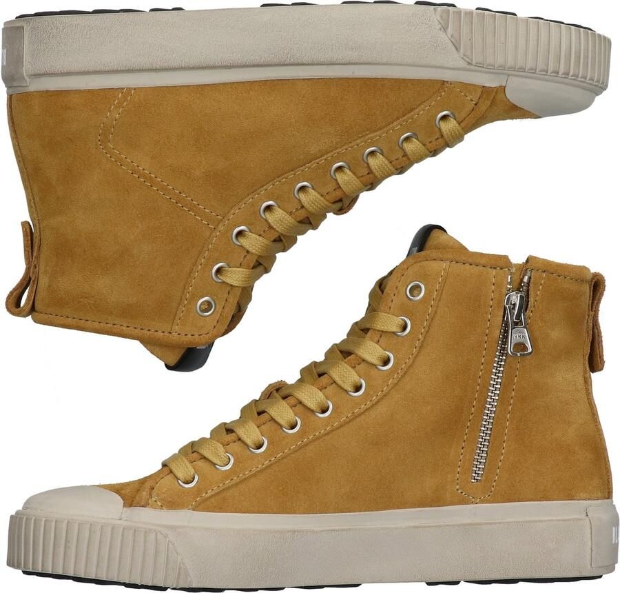 Blackstone FINLEY HIGH WL24 Bronze Mist Sneaker (high) Vrouw Brown - Foto 3