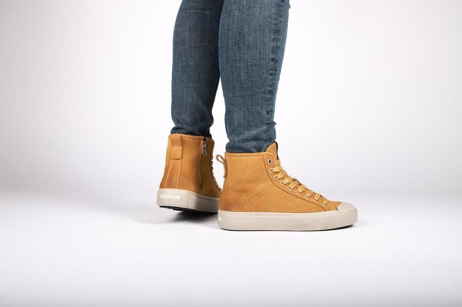 Blackstone FINLEY HIGH WL24 Bronze Mist Sneaker (high) Vrouw Brown - Foto 8