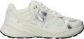 Blackstone FLINT MARVEL DL275 White Silver Runner Sneaker Dames White - Wit