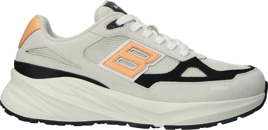 Blackstone FLINT MOSS DG531 Light Grey Peach Runner Sneaker Heren Light grey