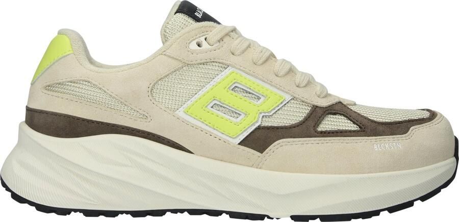 Blackstone FLINT MOSS DG531 Oyster White Runner Sneaker Heren Beige