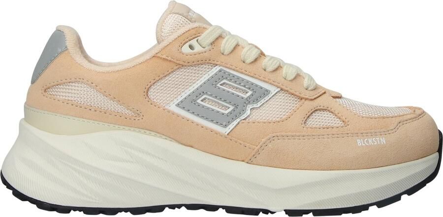 Blackstone FLINT MOSS DL276 Macadamia Runner Sneaker Vrouw Beige
