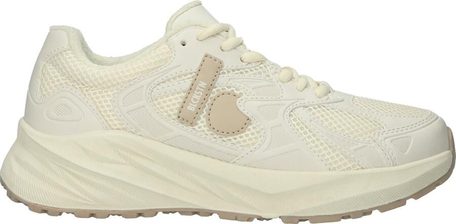 Blackstone FLYNT BROOKLYN FL758 Pearl Runner Sneaker Dames Beige