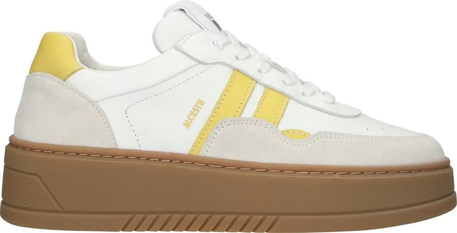 Blackstone GARNET KODA FL720 Lemon Icing Sneaker (low) Dames White